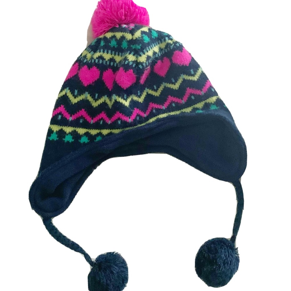 TARGET Heart Sweater Flapper Hat Youth 8-16